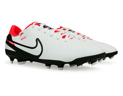 Nike Men's Tiempo Legend 10 Academy FG/MG White/Red