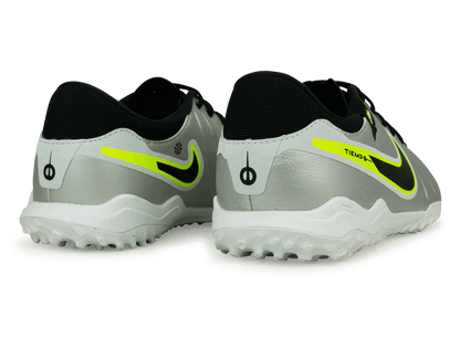 Nike Men's Tiempo Legend 10 Academy TF Silver/Black/Volt