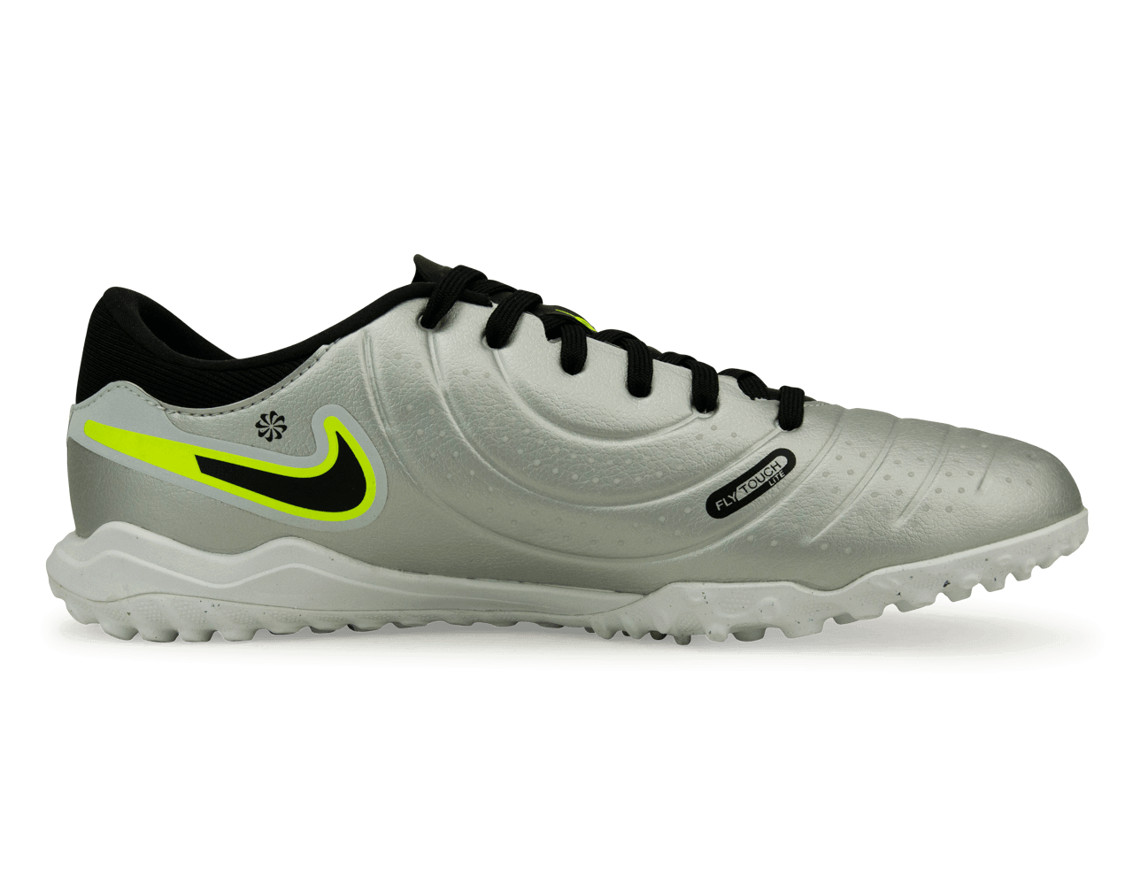 Nike Men's Tiempo Legend 10 Academy TF Silver/Black/Volt
