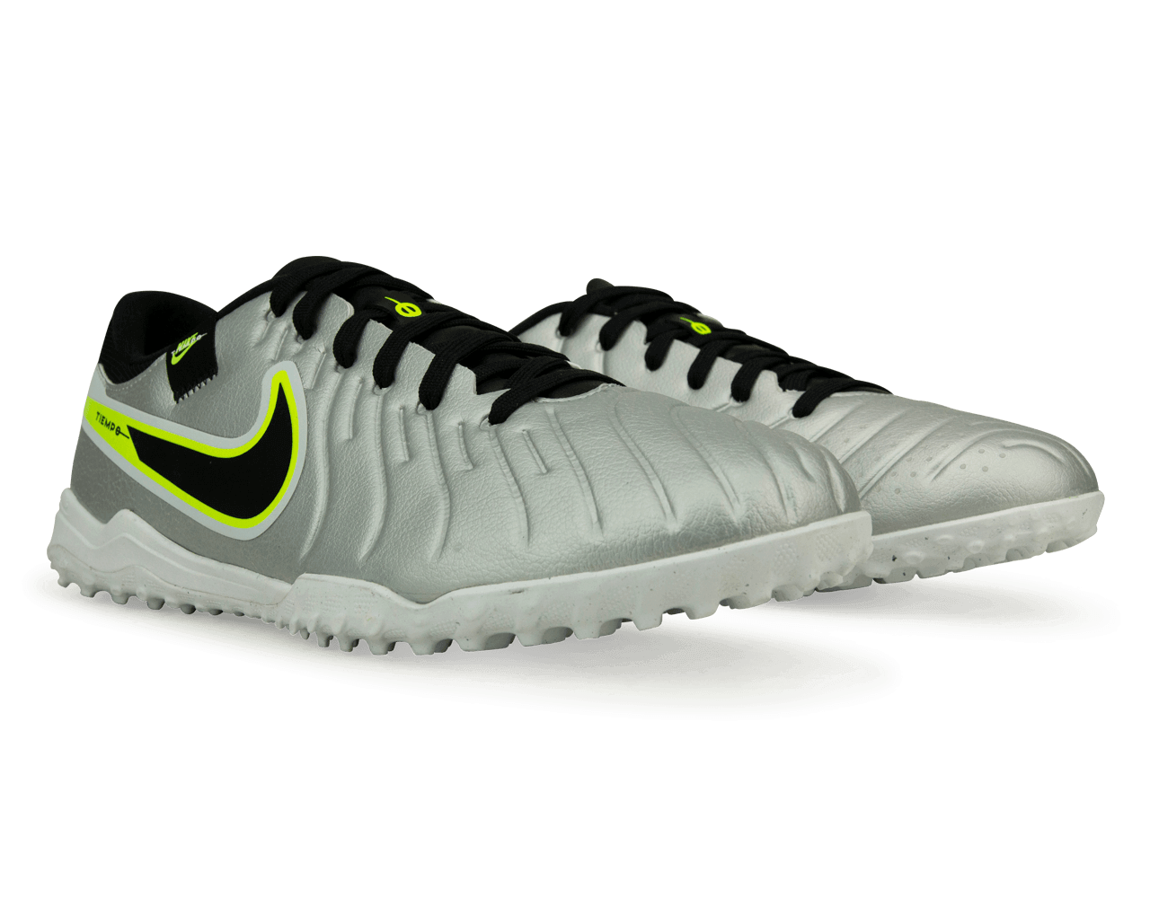 Nike Men's Tiempo Legend 10 Academy TF Silver/Black/Volt