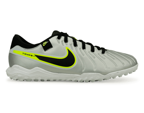 Nike Men's Tiempo Legend 10 Academy TF Silver/Black/Volt