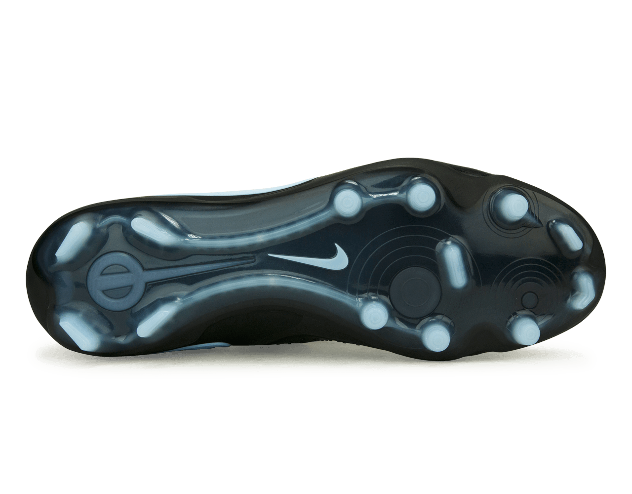 Nike Men's Tiempo Legend 10 Elite FG Black/Ice Blue