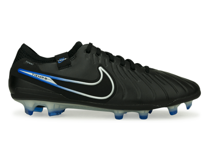 Nike Men's Tiempo Legend 10 Elite FG Black/Blue