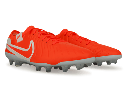 Nike Men's Tiempo Legend 10 Elite FG Hot Lava/White