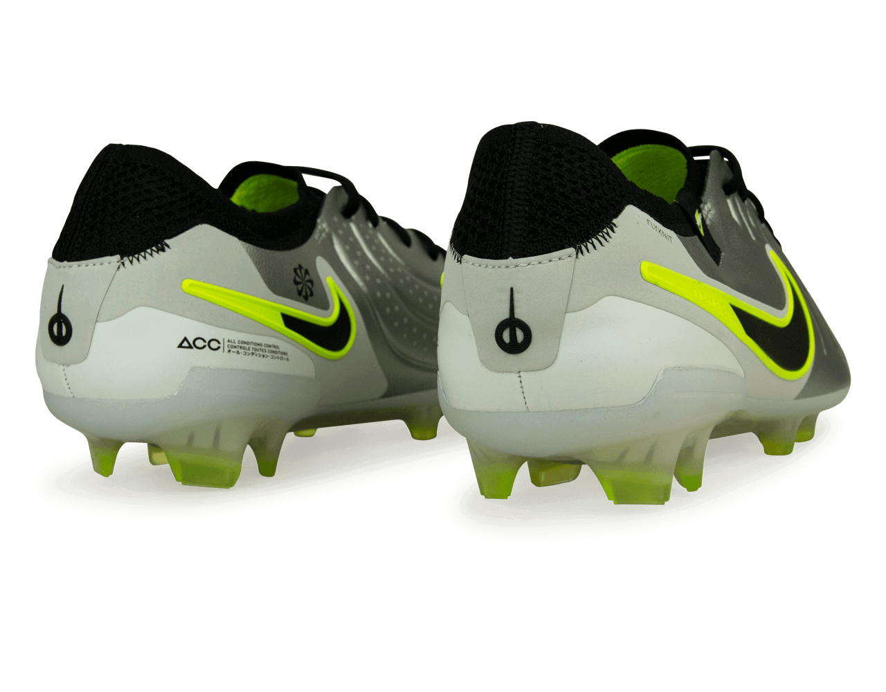 Nike Men's Tiempo Legend 10 Elite FG Silver/Black/Volt