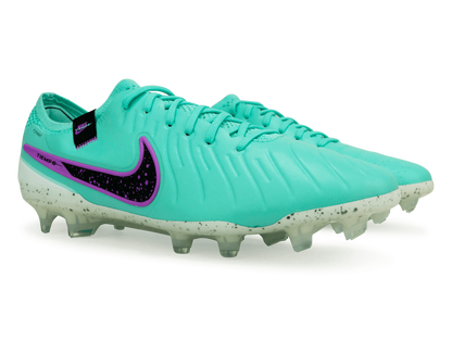 Nike Men's Tiempo Legend 10 Elite FG Turquoise/Black/Purple