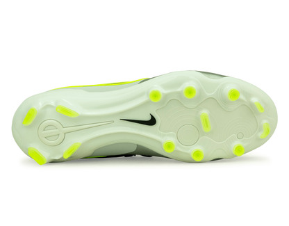 Nike Men's Tiempo Legend 10 Pro FG Silver/Black/Volt