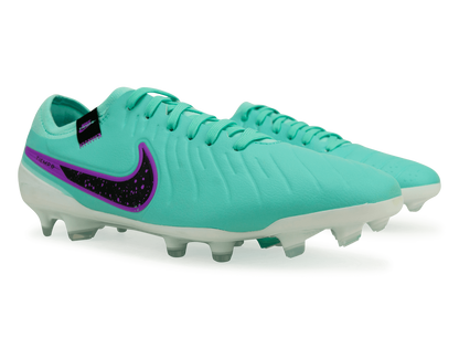 Nike Men's Tiempo Legend 10 Pro FG Turquoise/Black/Purple