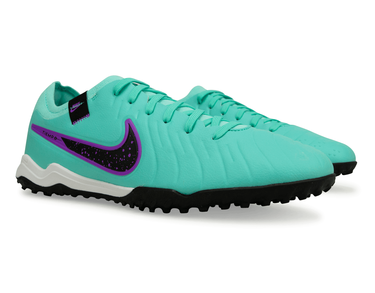 Nike Men's Tiempo Legend 10 Pro TF Turquoise/Black/Purple