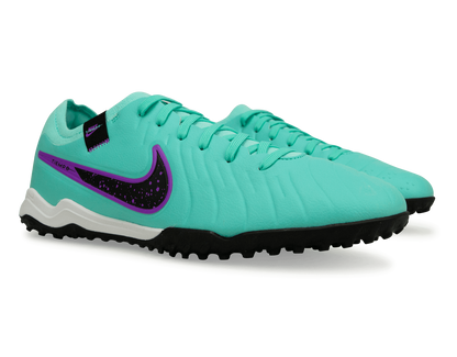 Nike Men's Tiempo Legend 10 Pro TF Turquoise/Black/Purple