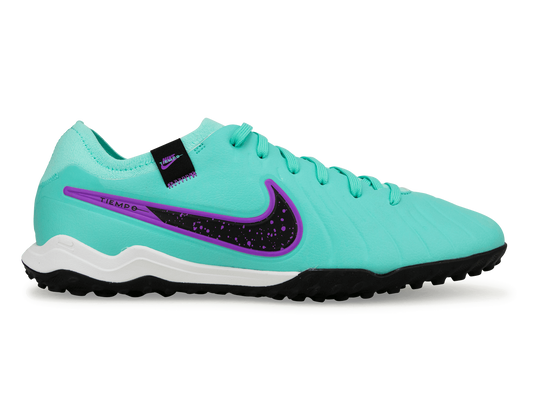 Nike Men's Tiempo Legend 10 Pro TF Turquoise/Black/Purple
