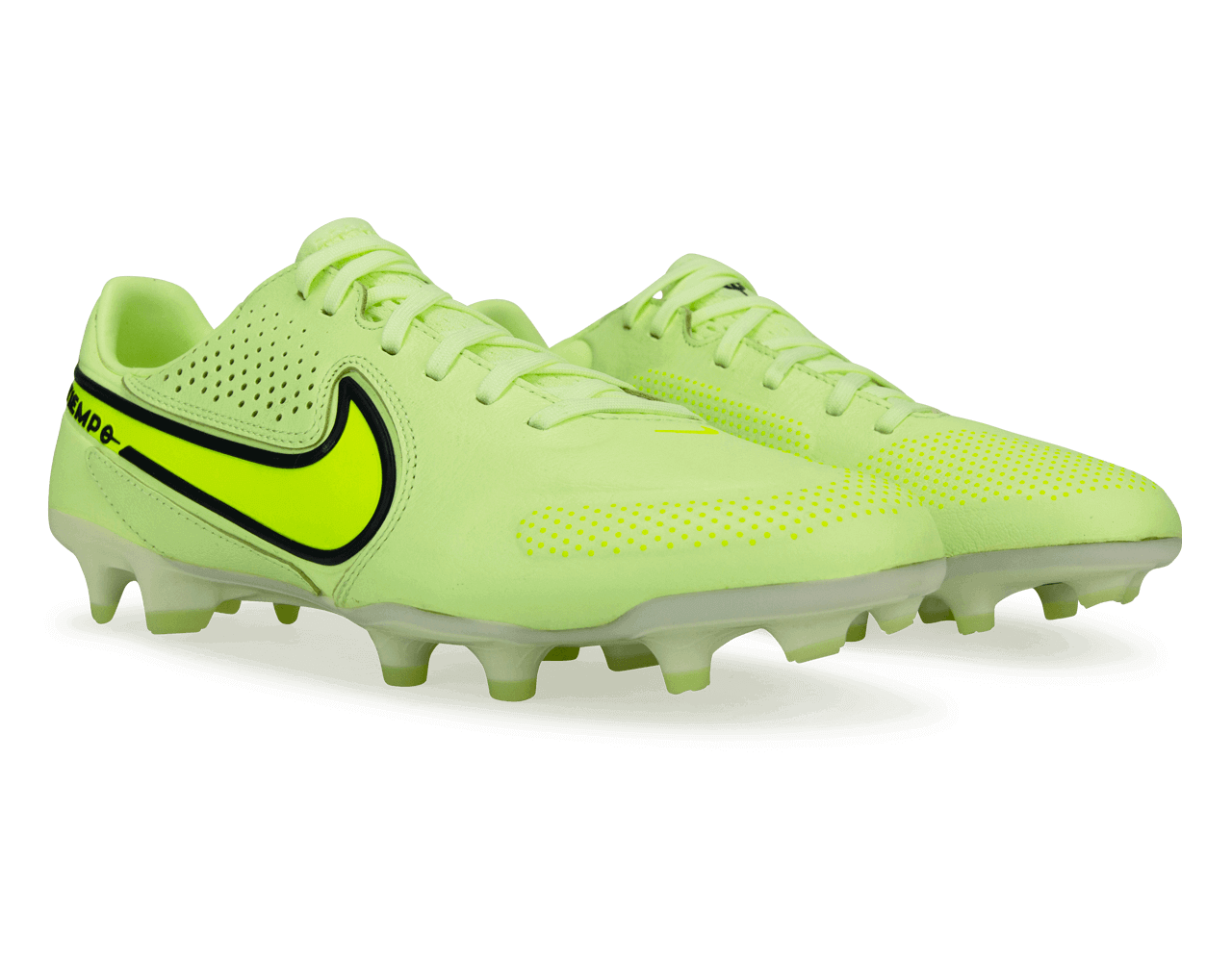 Nike Men's Tiempo Legend 9 Pro FG Volt/White