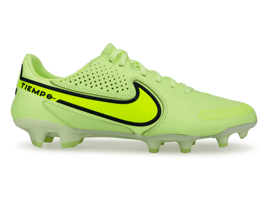 Nike Men's Tiempo Legend 9 Pro FG Volt/White