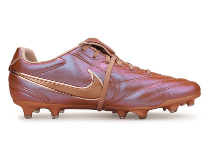 Nike Men's Tiempo Ligera Pro FG LE Red Bronze/Rose Gold