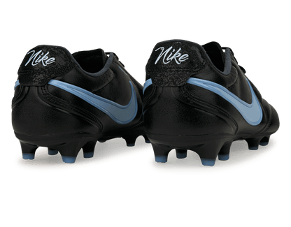 Nike Men's Tiempo Ligera Pro FG Black/Ice Blue