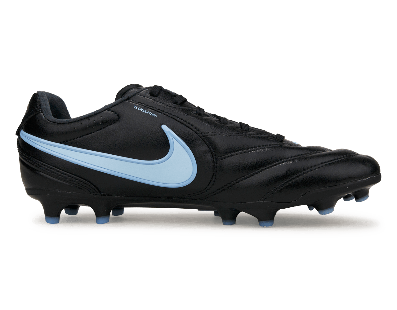 Nike Men's Tiempo Ligera Pro FG Black/Ice Blue
