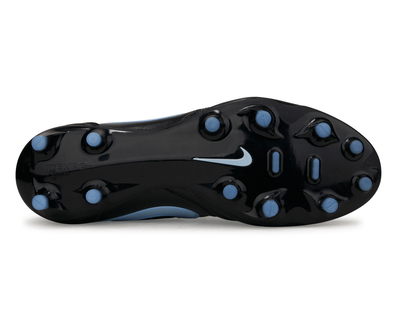 Nike Men's Tiempo Ligera Pro FG Black/Ice Blue