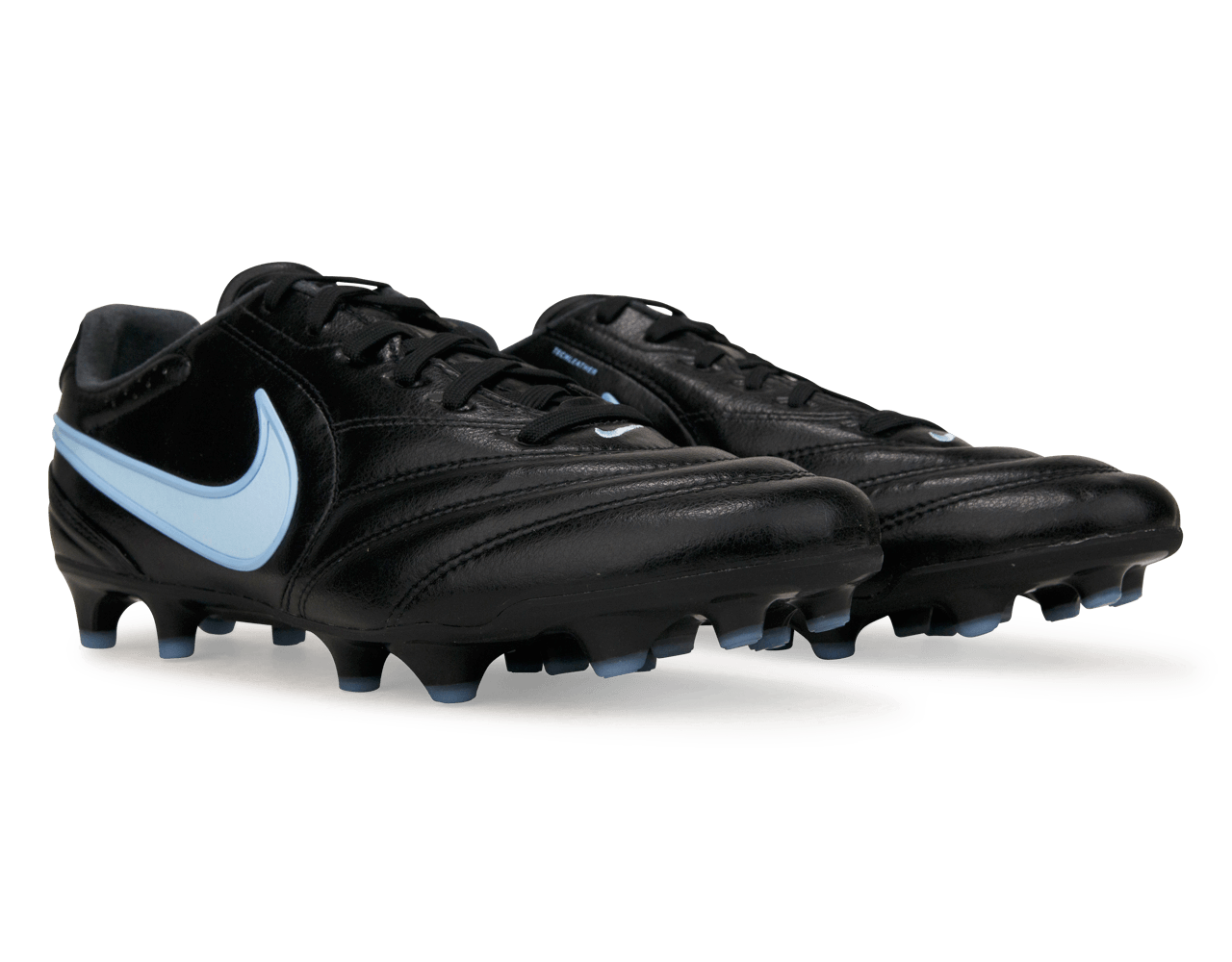 Nike Men's Tiempo Ligera Pro FG Black/Ice Blue