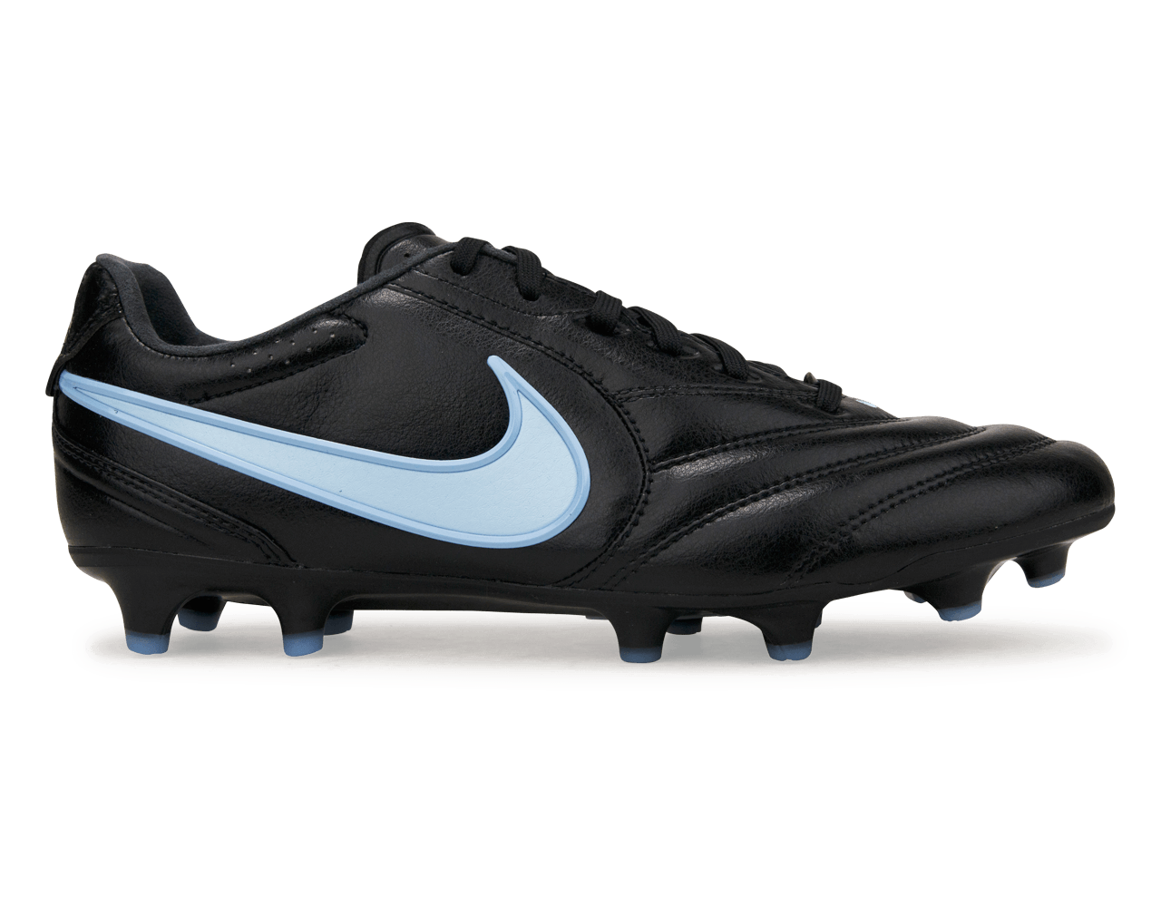Nike Men's Tiempo Ligera Pro FG Black/Ice Blue