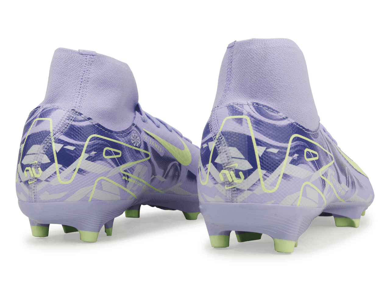 Nike Men's United Mercurial Superfly 10 Academy FG/MG Purple Agate/Barely Volt