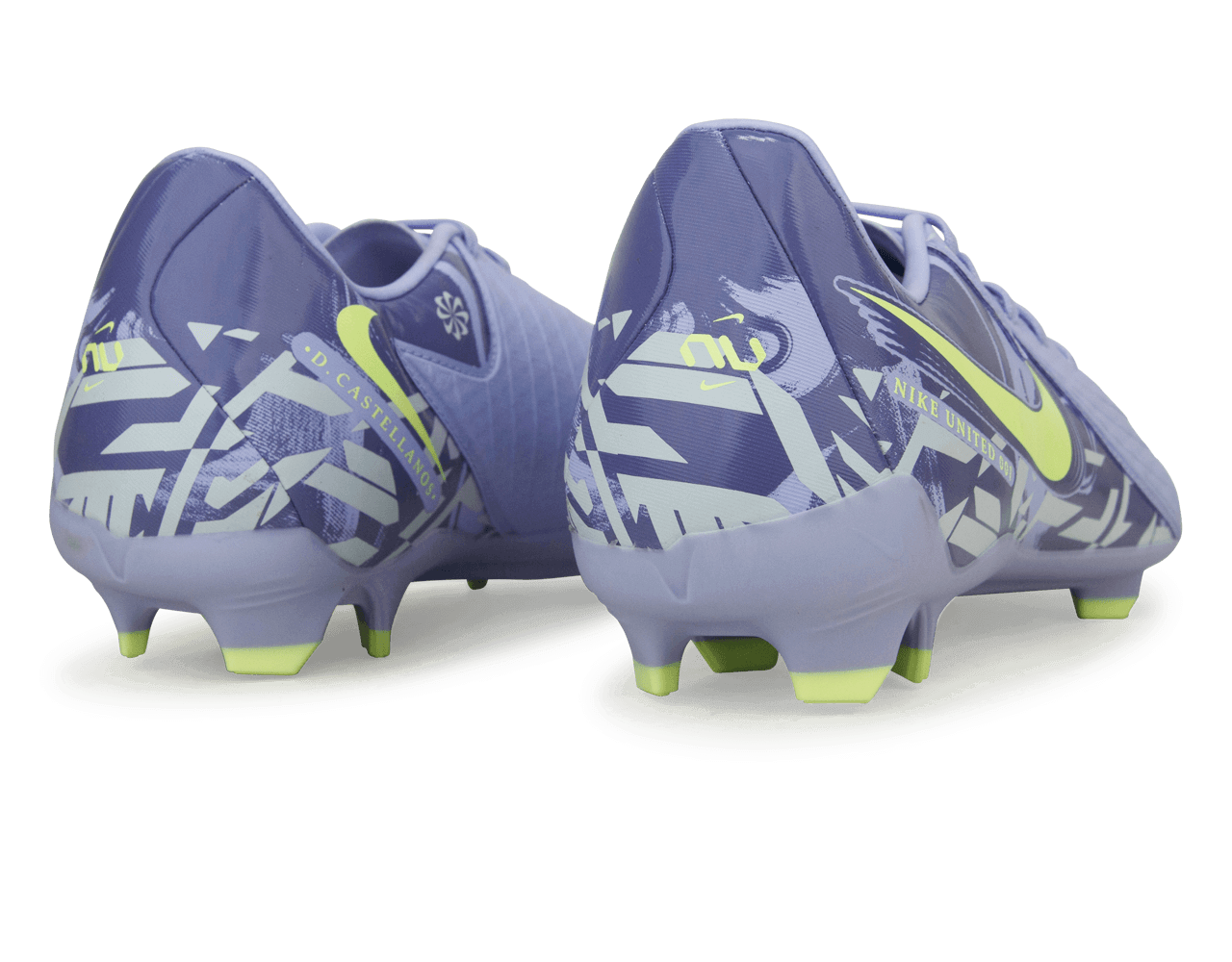Nike Men's United Phantom GX II Academy FG/MG Purple Agate/Barely Volt