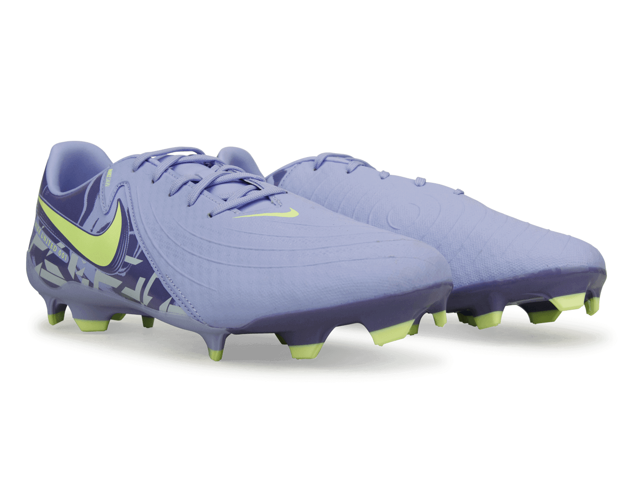 Nike Men's United Phantom GX II Academy FG/MG Purple Agate/Barely Volt
