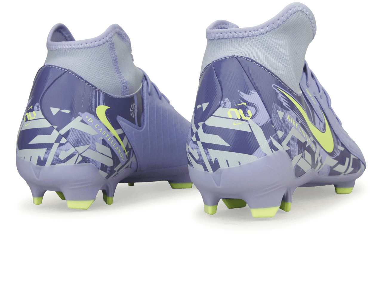 Nike Men's United Phantom Luna II Academy FG/MG Purple Agate/Barely Volt