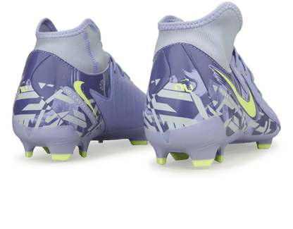 Nike Men's United Phantom Luna II Academy FG/MG Purple Agate/Barely Volt