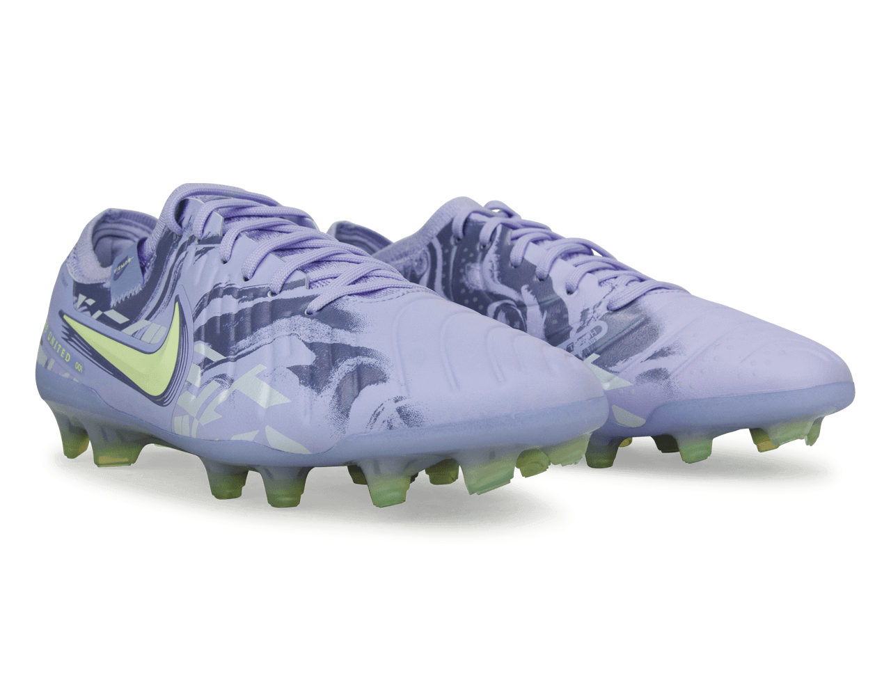 Nike Men's United Tiempo Legend 10 Elite FG Purple Agate/Barely Volt