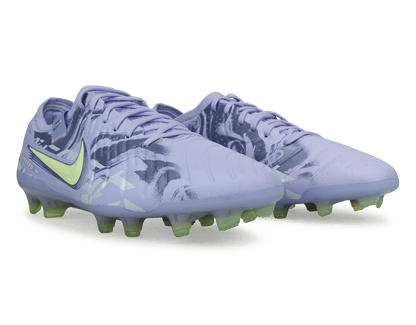 Nike Men's United Tiempo Legend 10 Elite FG Purple Agate/Barely Volt