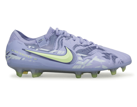 Nike Men's United Tiempo Legend 10 Elite FG Purple Agate/Barely Volt