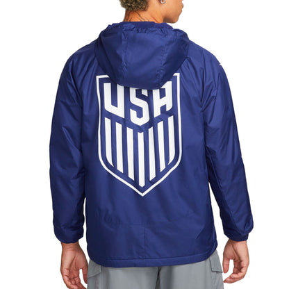 Nike Men's USA Strike Woven Jacket Loyal Blue/White