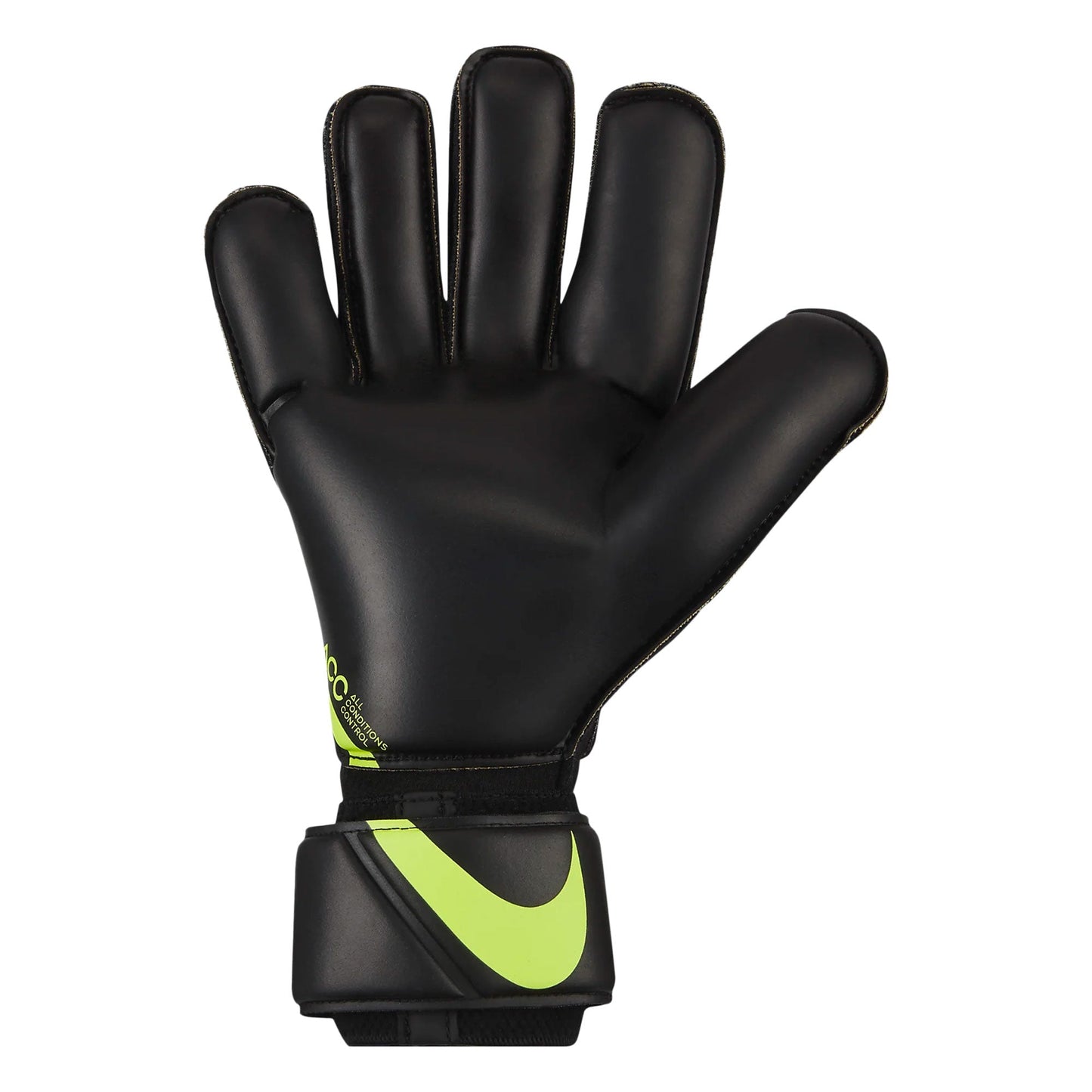 Nike Men's Vapor Grip 3 Goalkeeper Gloves Black/Volt