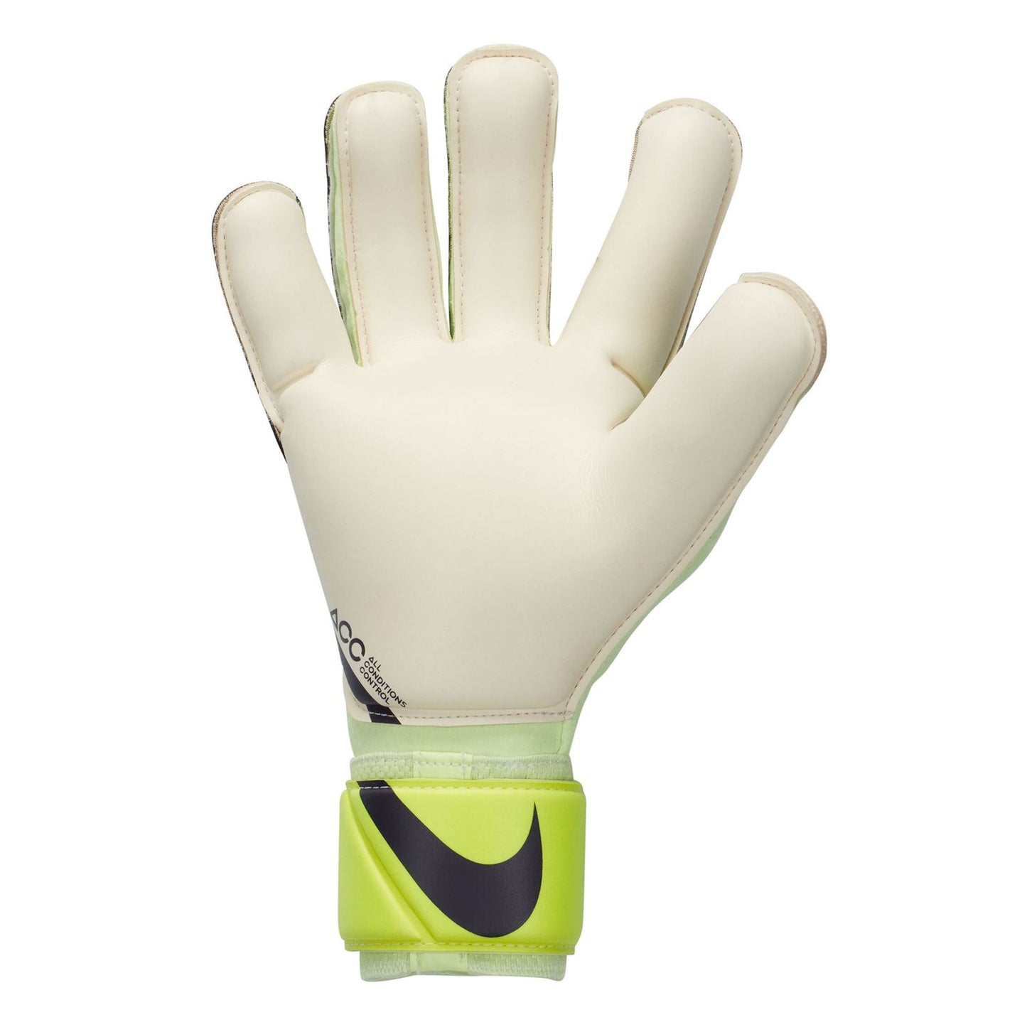 Nike Men's Vapor Grip 3 Goalkeeper Gloves Black/Volt
