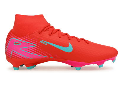 Nike Men's Zoom Mercurial Superfly 10 Academy FG/MG Ember Glow/Aurora Green