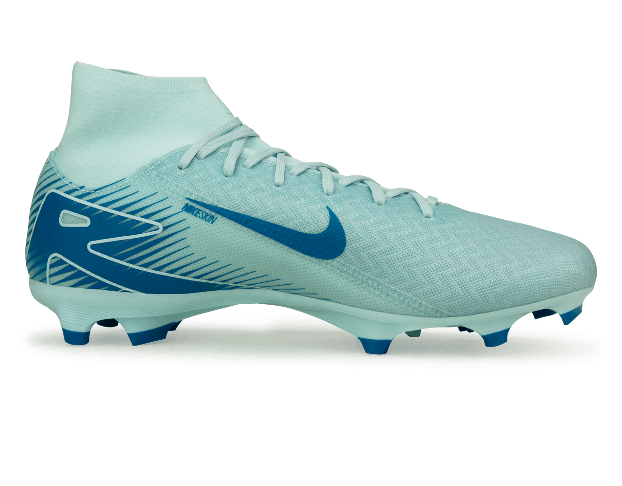 Nike Men's Zoom Mercurial Superfly 10 Academy FG/MG Glacier Blue/Blue Orbit