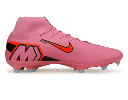 Nike Men's Zoom Mercurial Superfly 10 Academy FG/MG Magic Flamingo/Black