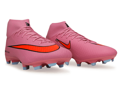 Nike Men's Zoom Mercurial Superfly 10 Academy FG/MG Magic Flamingo/Black