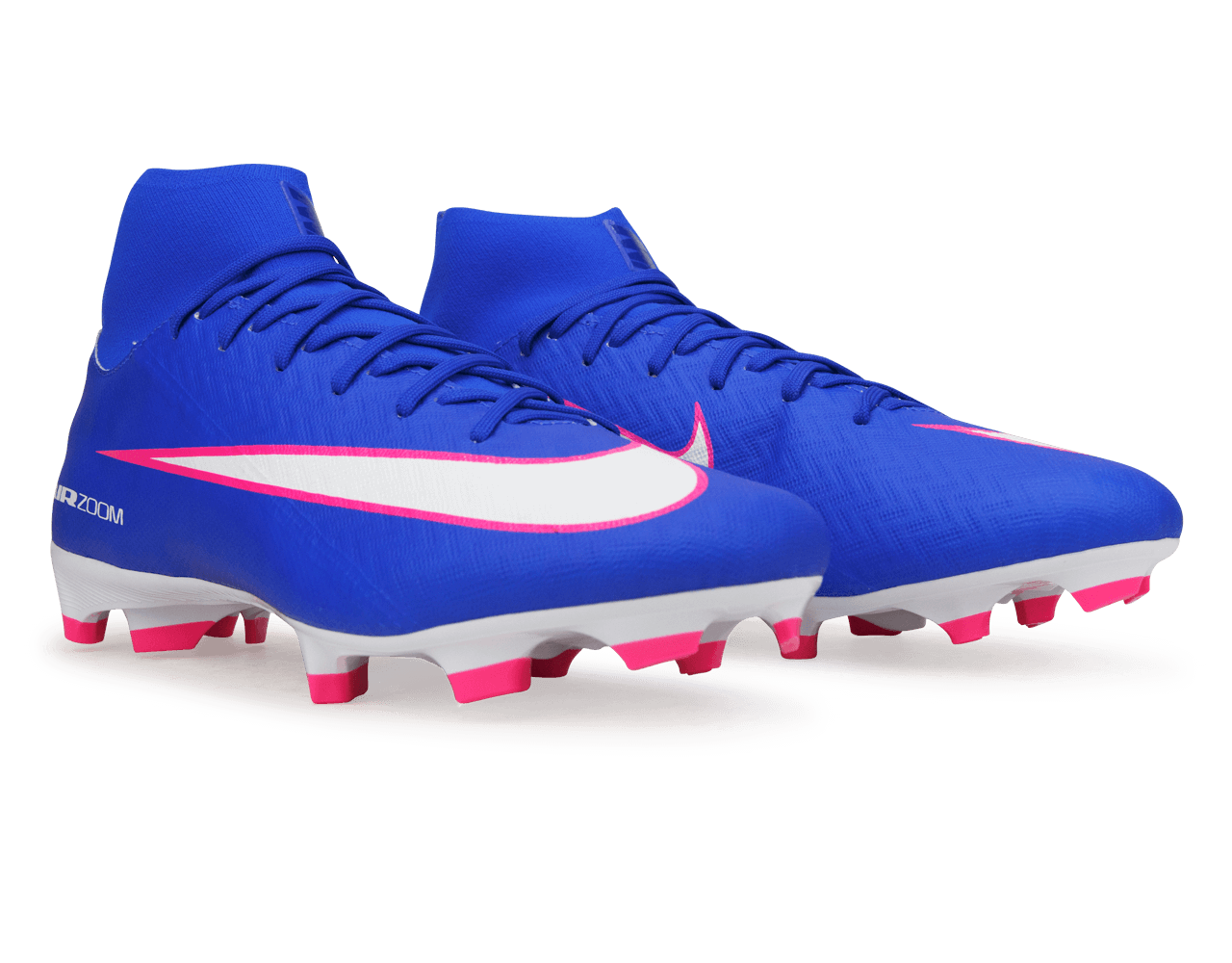 Nike Men's Zoom Mercurial Superfly 10 Academy FG/MG Racer Blue/White