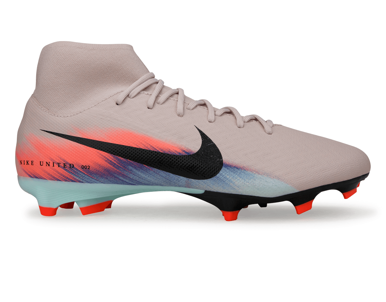 Nike Men's Zoom Mercurial Superfly 10 Academy FG/MG Silt Red/Racer Blue