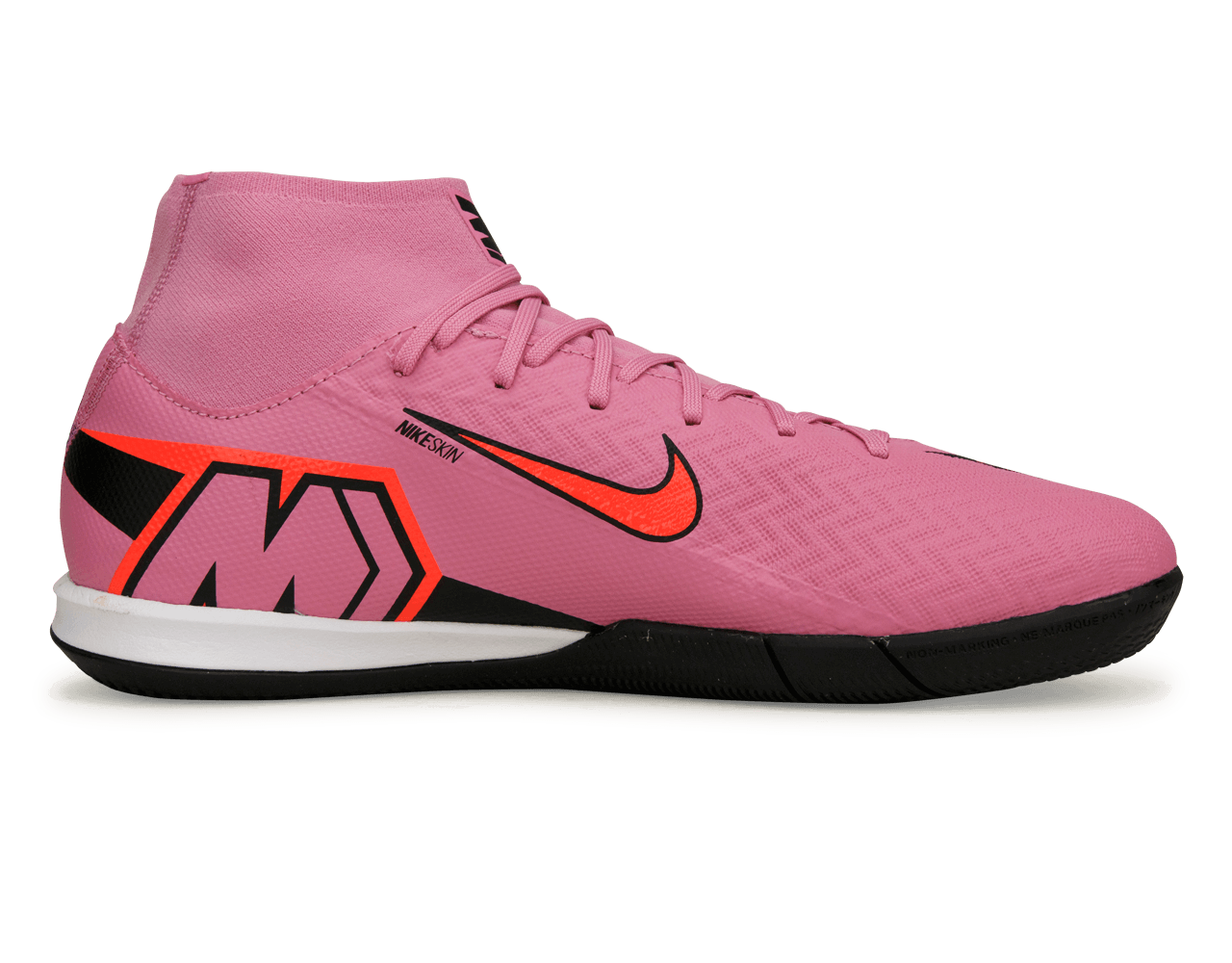 Nike Men's Zoom Mercurial Superfly 10 Academy IC Magic Flamingo/Black