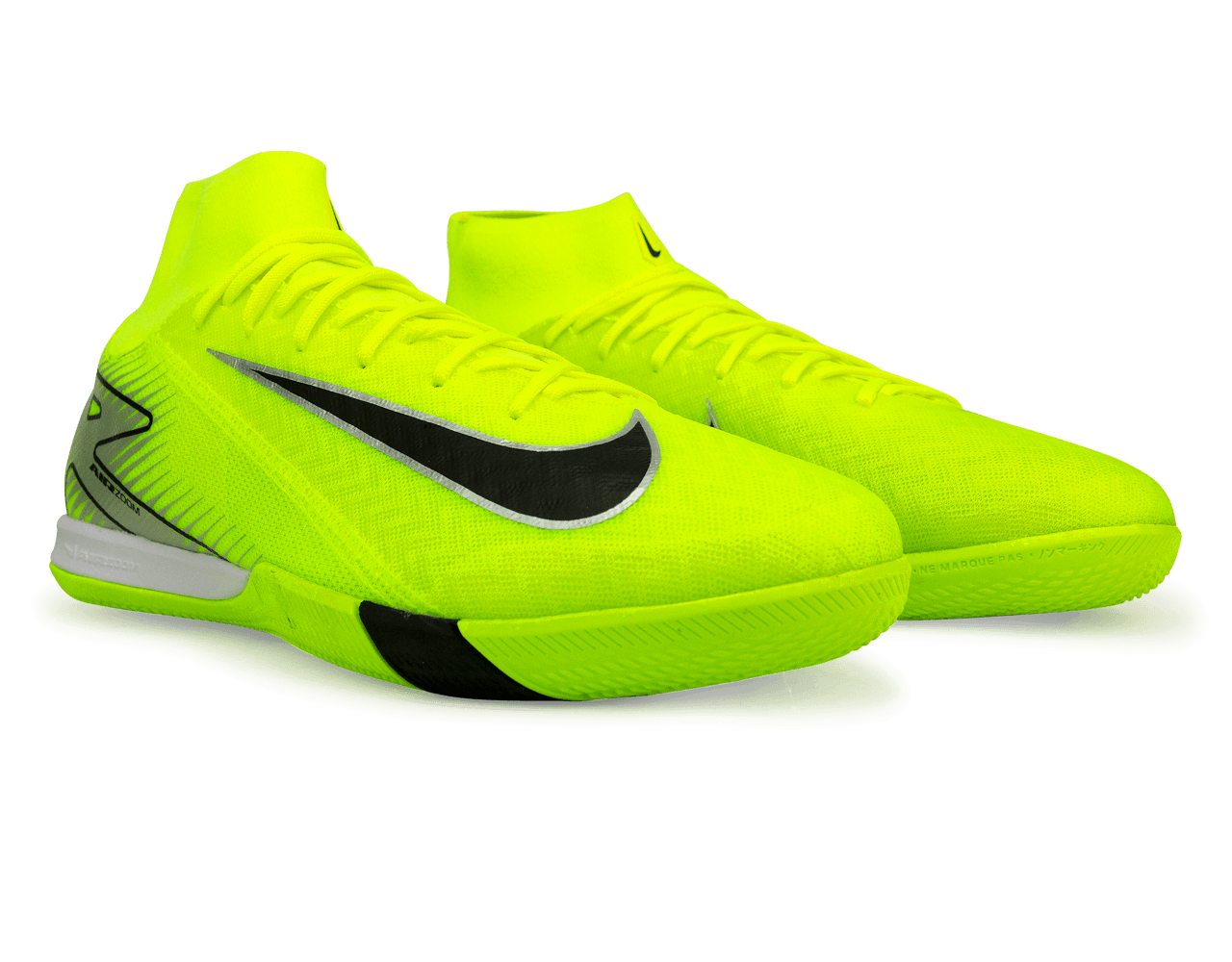 Nike Men's Zoom Mercurial Superfly 10 Academy IC Volt/Black