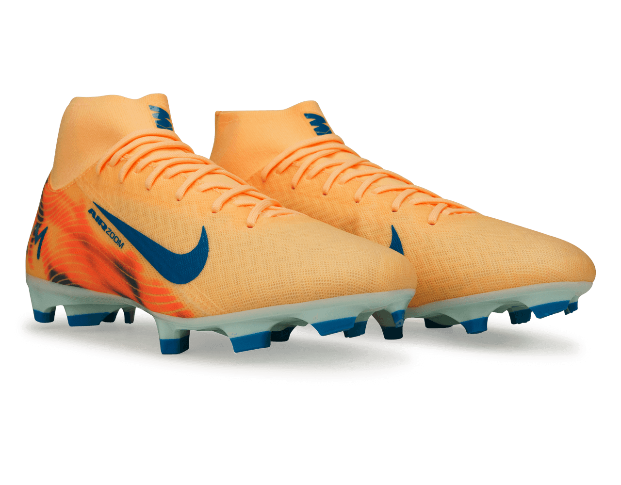 Nike Men's Zoom Mercurial Superfly 10 Academy 'Kylian Mbappe' FG/MG Melon Tint/Igloo