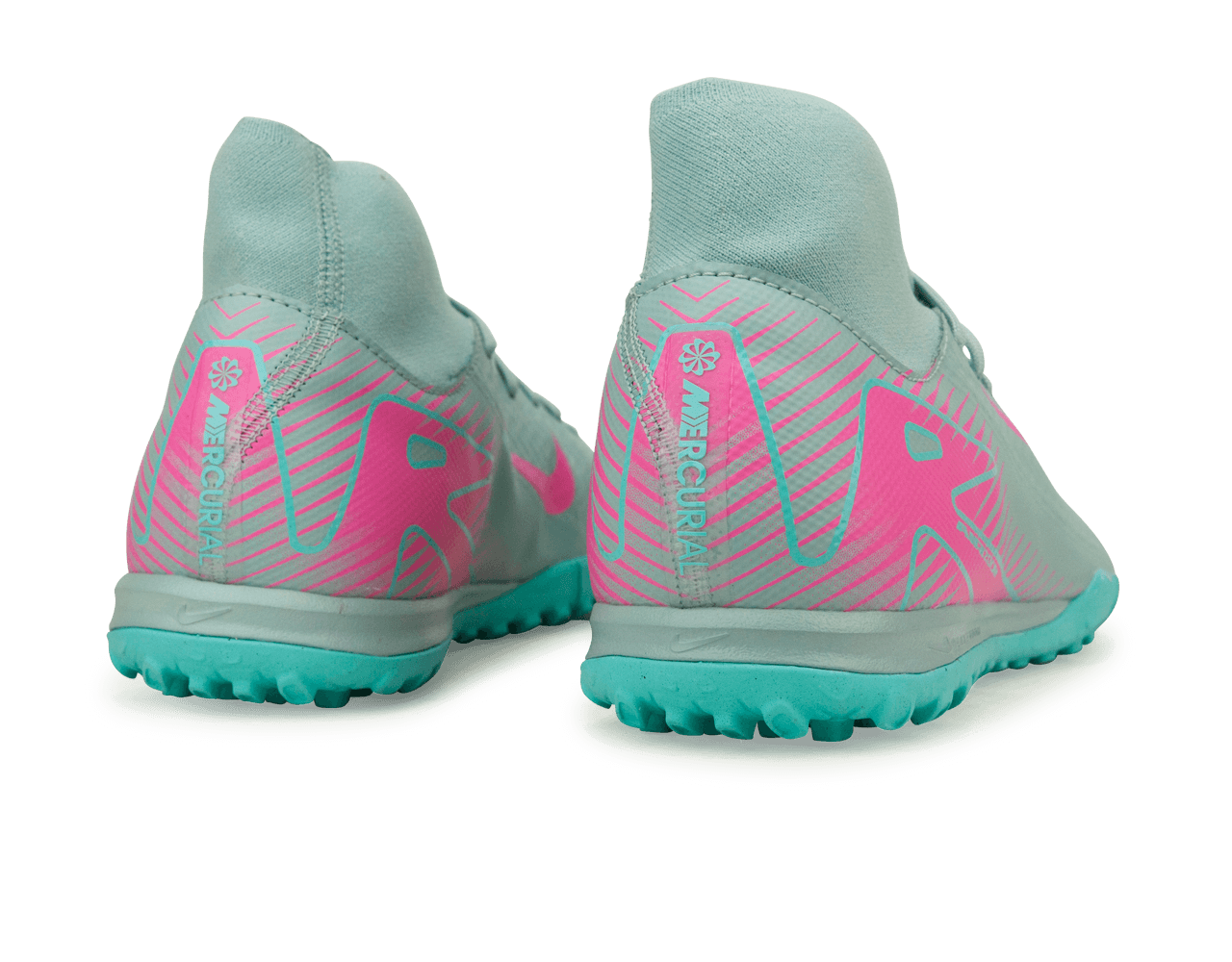 Nike Men's Zoom Mercurial Superfly 10 Academy TF Ocean Cube/Pink Blast