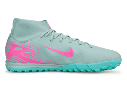 Nike Men's Zoom Mercurial Superfly 10 Academy TF Ocean Cube/Pink Blast