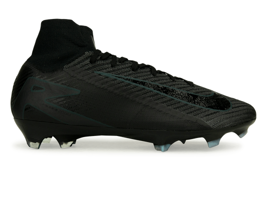 Nike Men's Zoom Mercurial Superfly 10 Elite FG Black/Deep Jungle