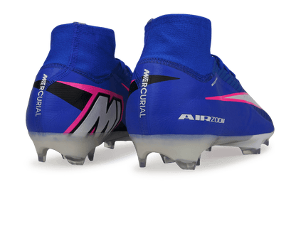 Nike Men's Zoom Mercurial Superfly 10 Elite FG Racer Blue/White