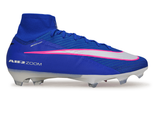 Nike Men's Zoom Mercurial Superfly 10 Elite FG Racer Blue/White