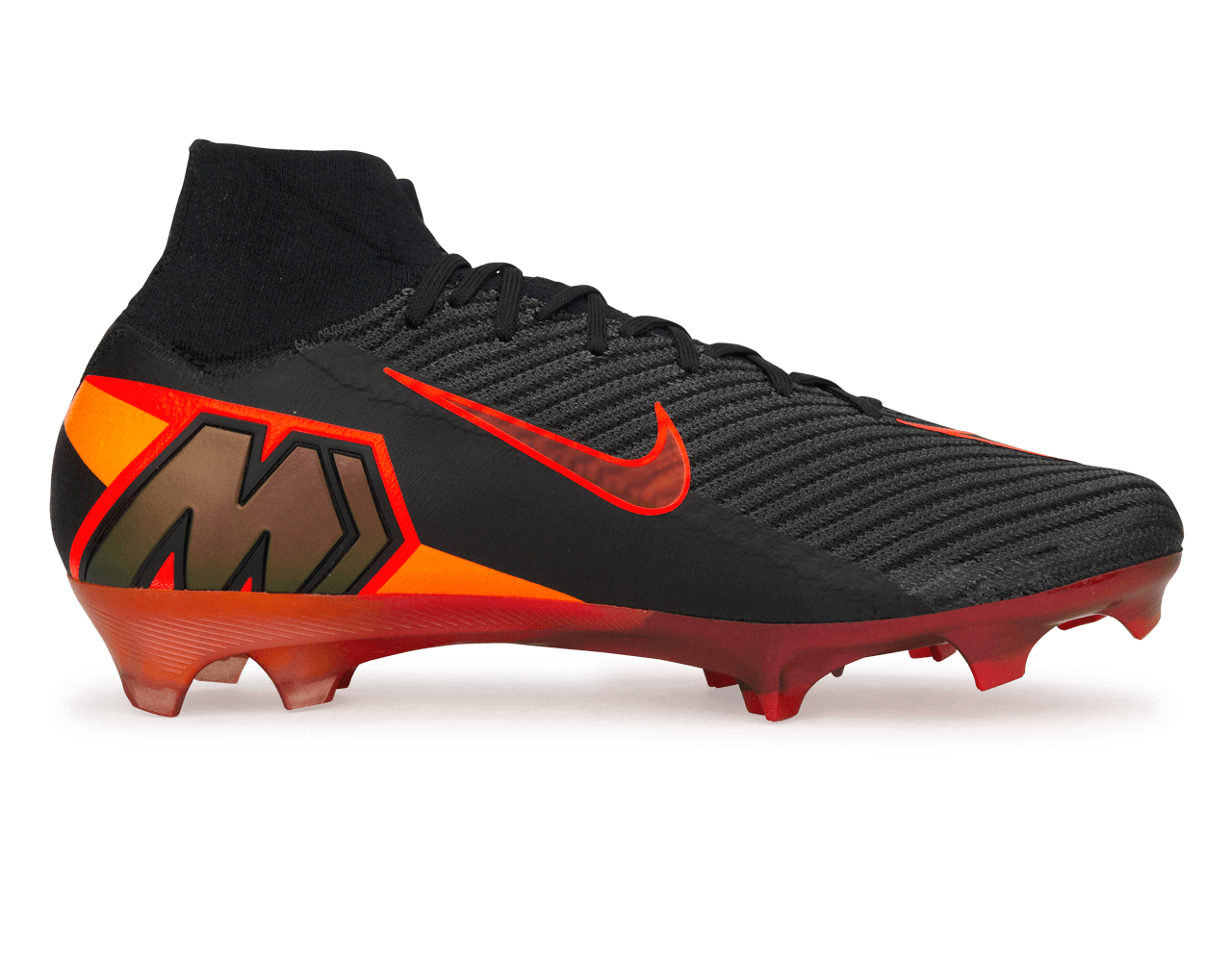 Nike Men's Zoom Mercurial Superfly 10 Elite FG LV8 Black/Hyper Crimson