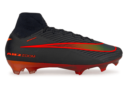 Nike Men's Zoom Mercurial Superfly 10 Elite FG LV8 Black/Hyper Crimson